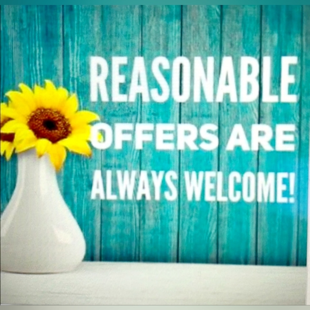 Reasonable Offers ❤️